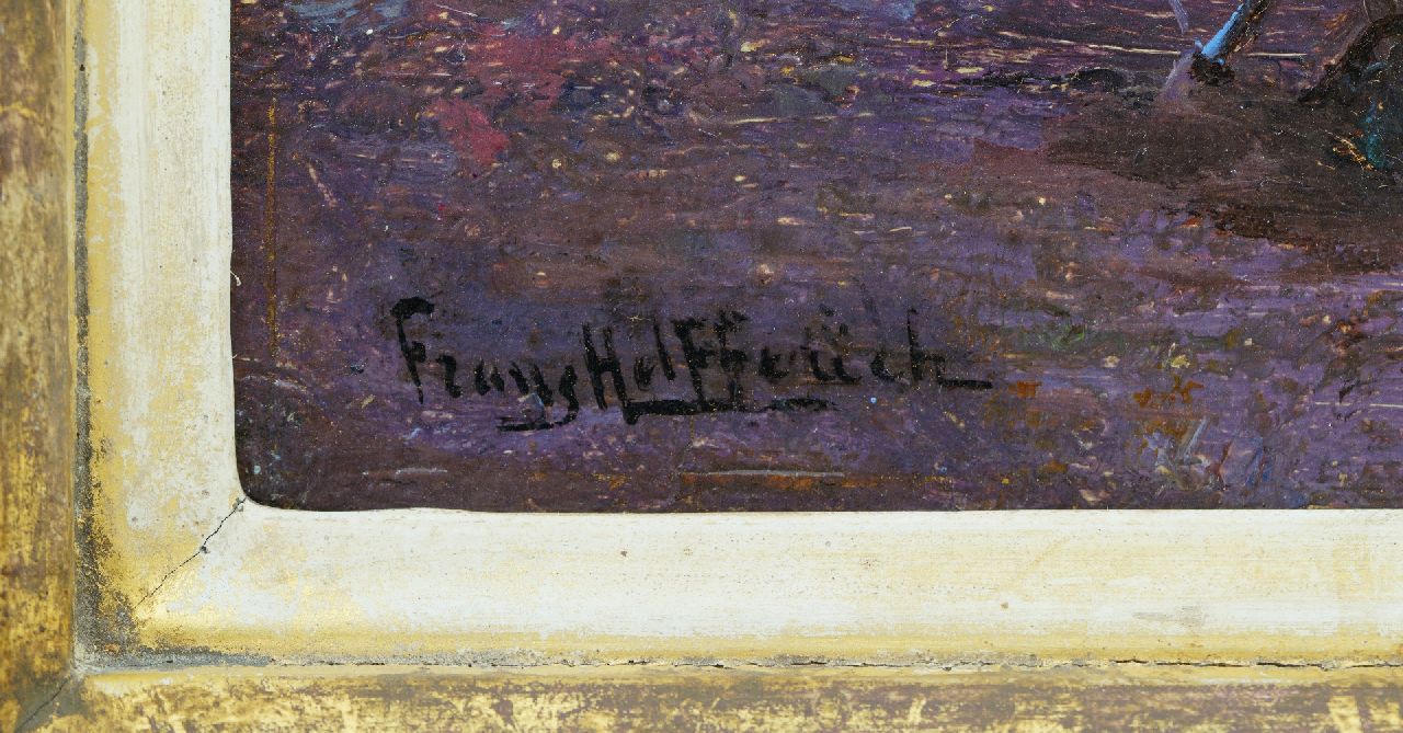 Frans Helfferrich signatures Teagarden in the evening
