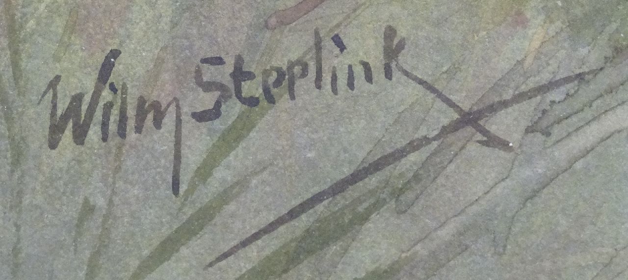 Willem Steelink jr. signatures Shepherd with his flock