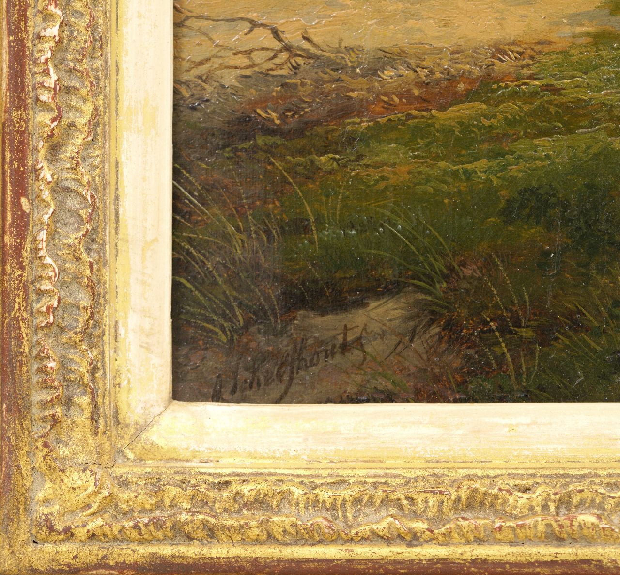 Andreas Schelfhout signatures An extensive summer landscape