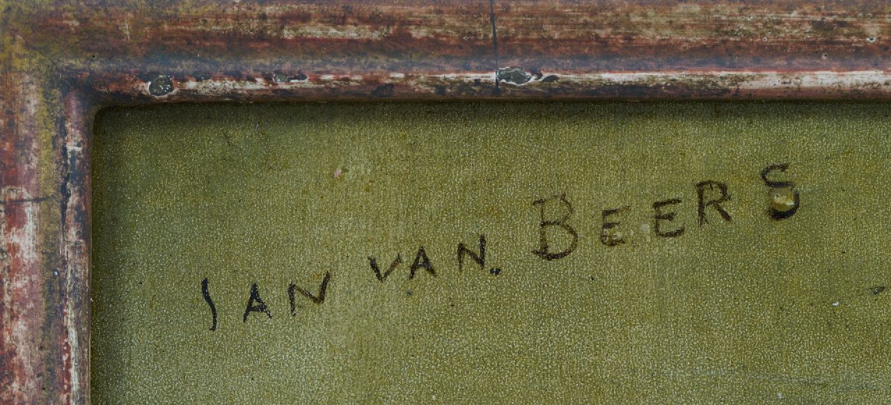 Jan Marie Constantin van Beers signatures In vino Veritas