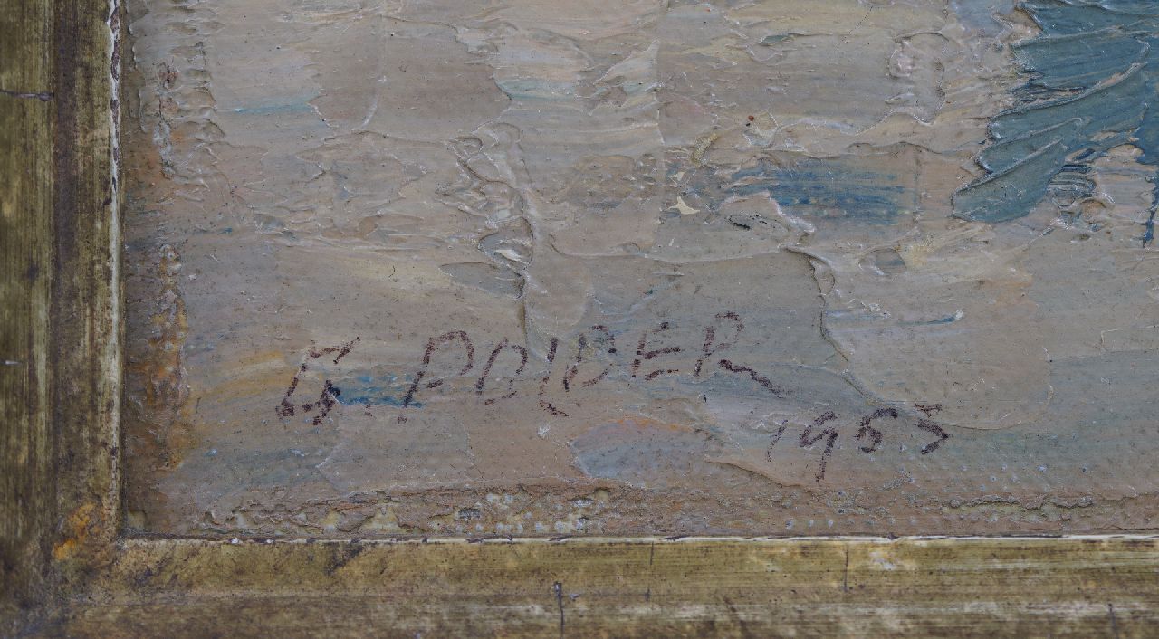 Gerrit de Polder signatures Fair at the Malieveld, The Hague