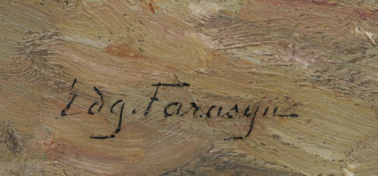 Edgard Farasijn signatures The hotel Du Kursaal in De Panne