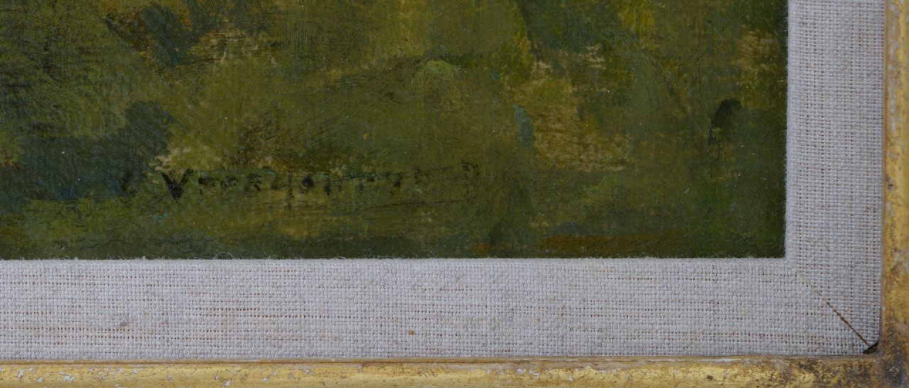 Cornelis Vreedenburgh signatures Along the polder canal