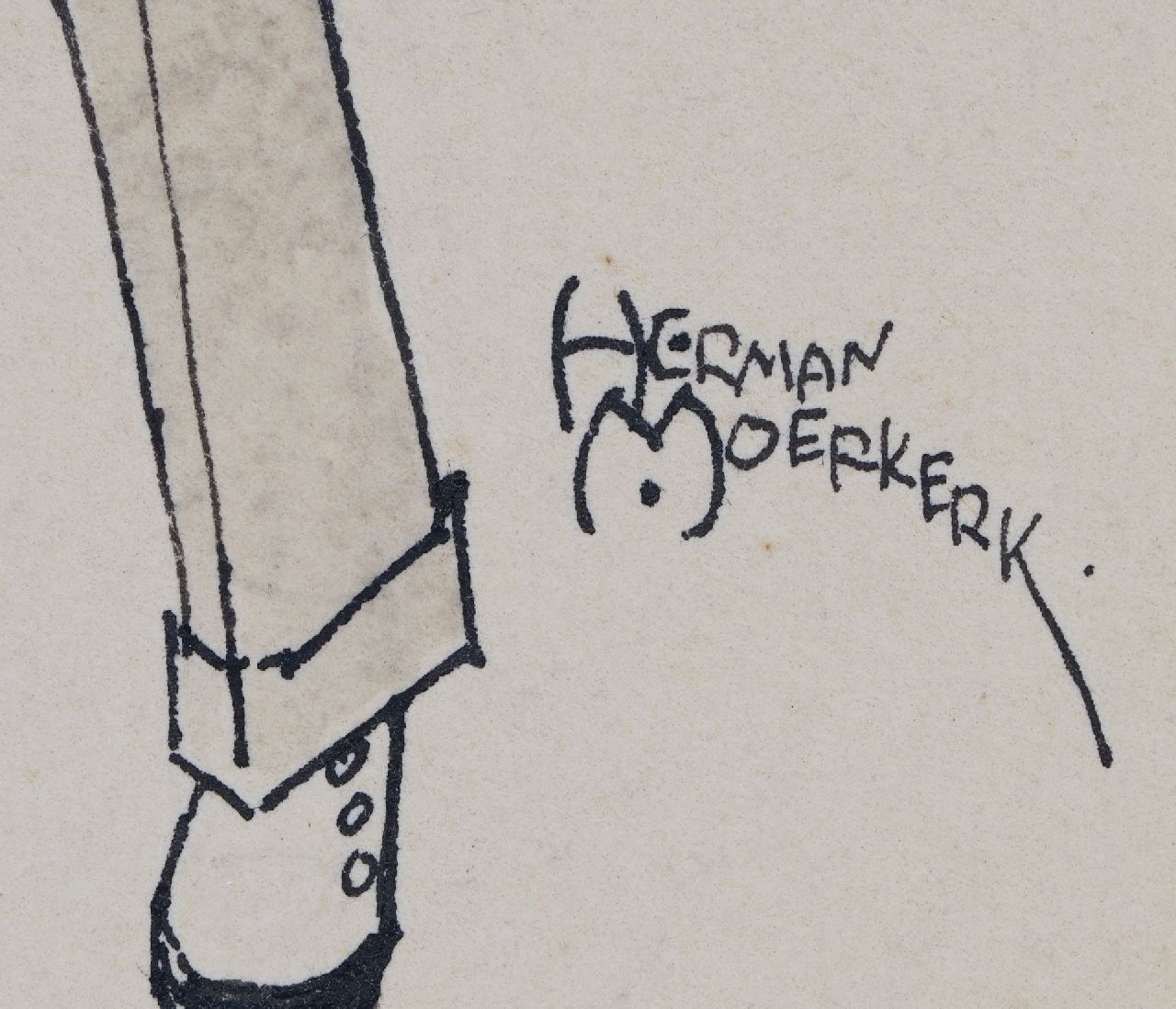 Herman Moerkerk signatures Going for a stroll