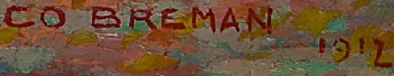 Co Breman signatures A summer landscape