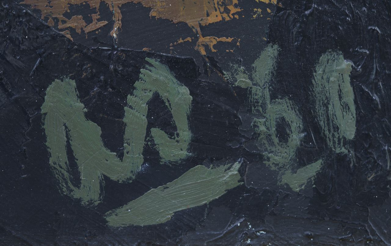 Ad Snijders signatures Figures in a landscape