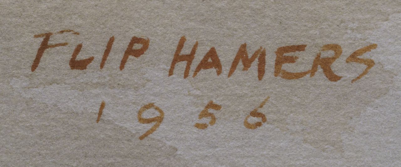 Flip Hamers signatures Pin-up girl