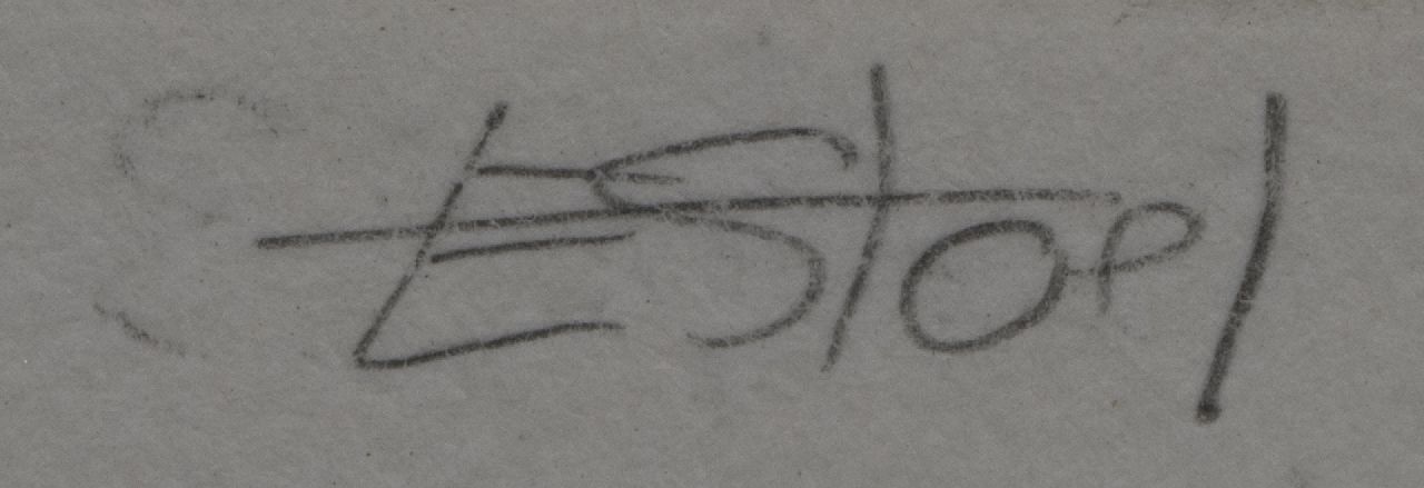 E. Stoel signatures Sketches of a cow