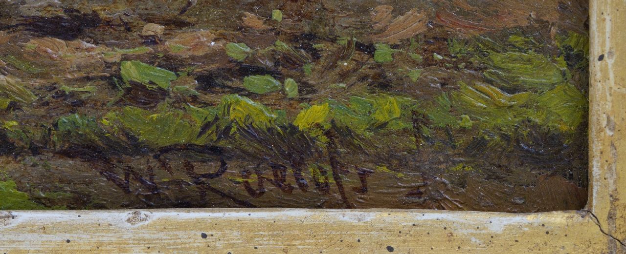 Willem Roelofs signatures Behind the farm