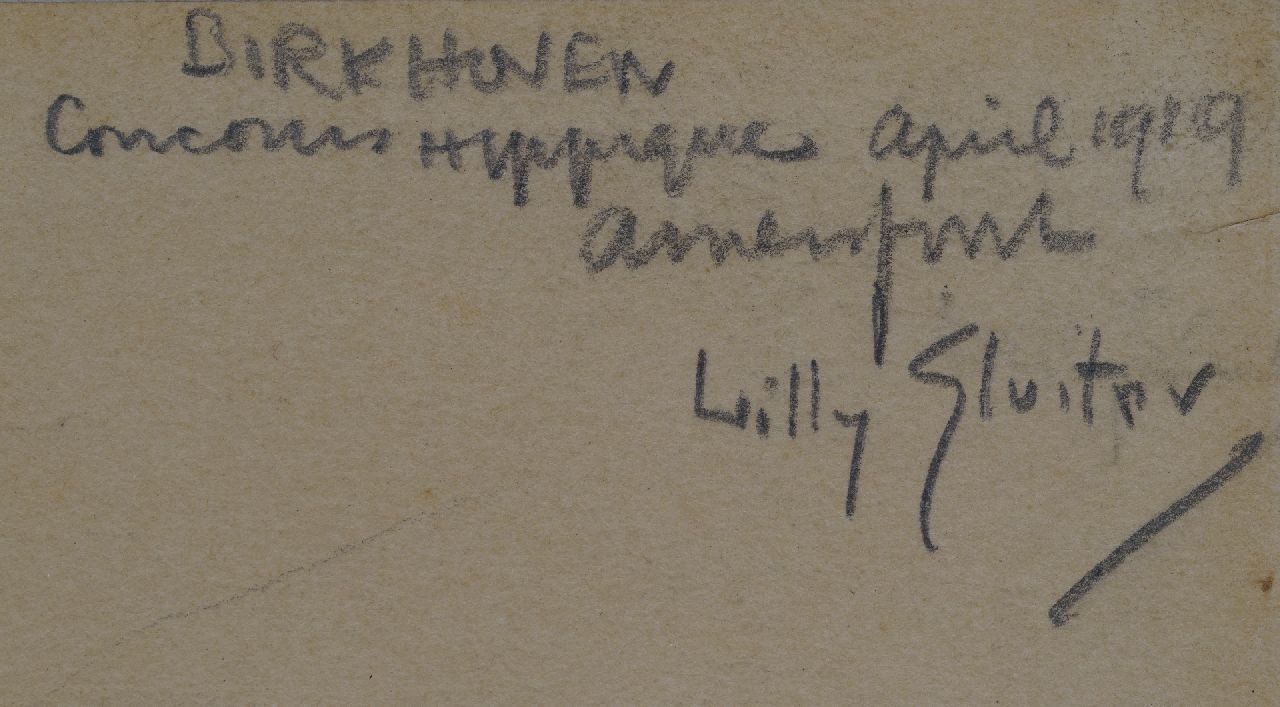 Willy Sluiter signatures Concours Hippique op Birkhoven