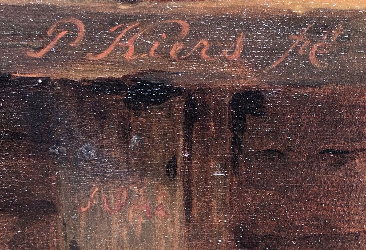 Petrus Kiers signatures The letter