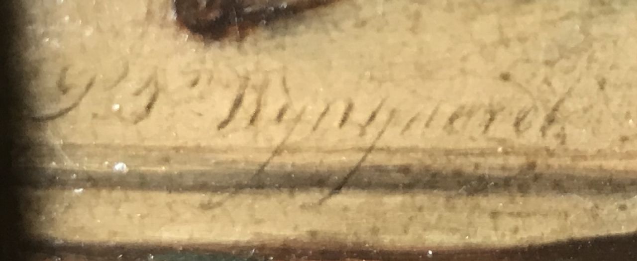 Petrus Theodorus van Wijngaerdt (de oude) signatures A tidbit
