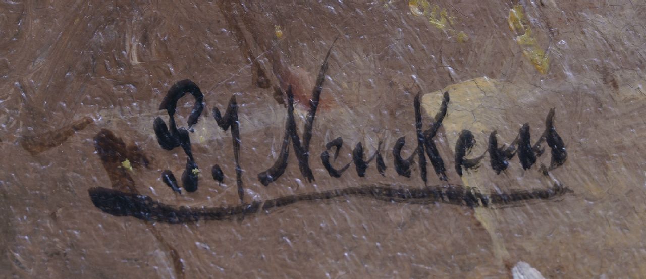 Pierre Jules Neuckens signatures The broken jar