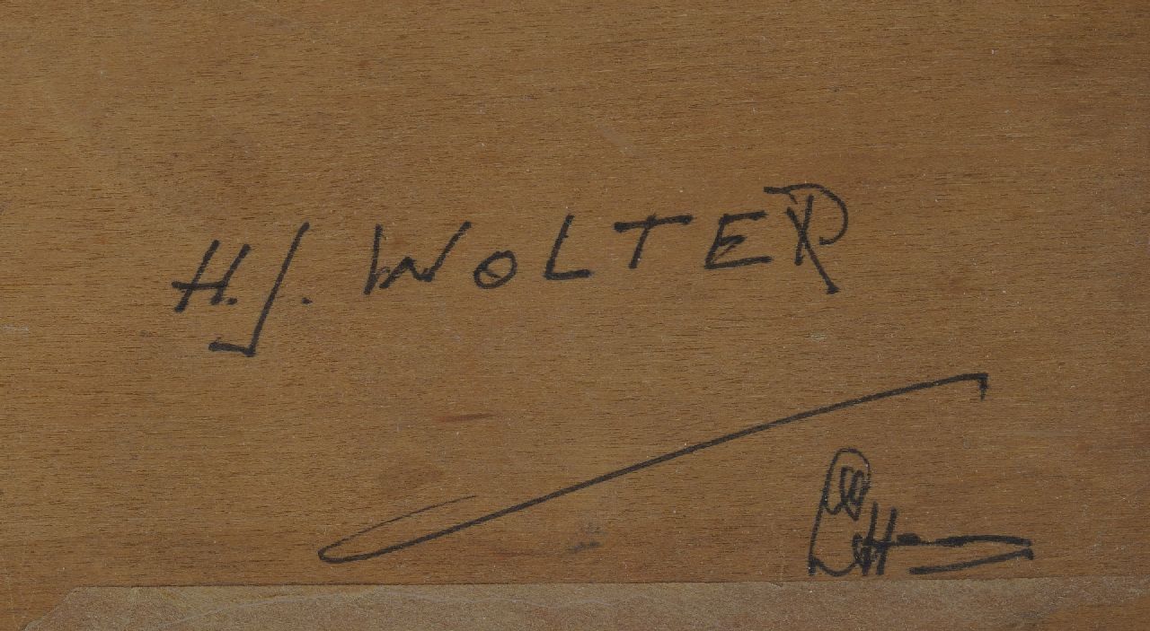 Hendrik Jan Wolter signatures Galoppatoio, Villa Borghese, Rome