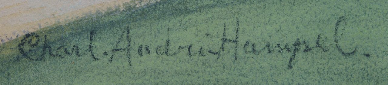 Charlotte Hampel signatures The white bench