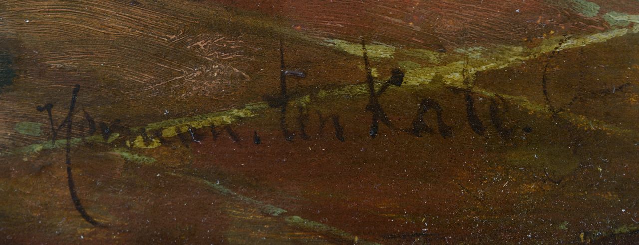 Herman ten Kate signatures In the tavern