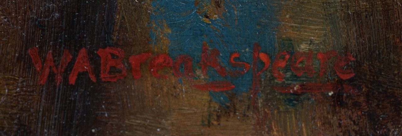 William Arthur Breakspeare signatures The painter's dog