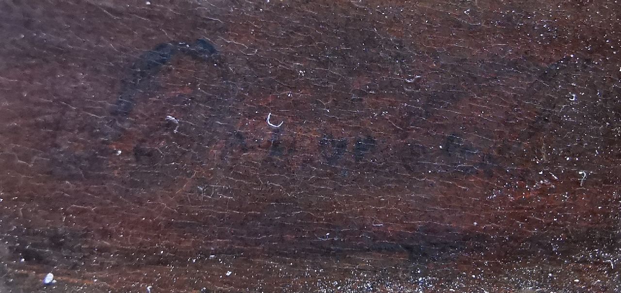 Jan Jakob Schenkel signatures In the Nieuwe Kerk in Amsterdam