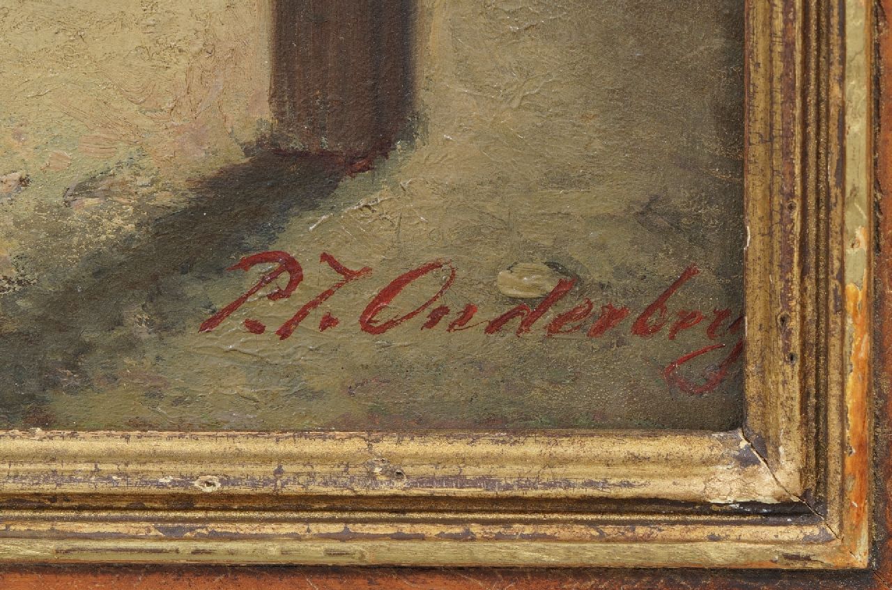 Pieter Jan Onderberg signatures A young family on a porch