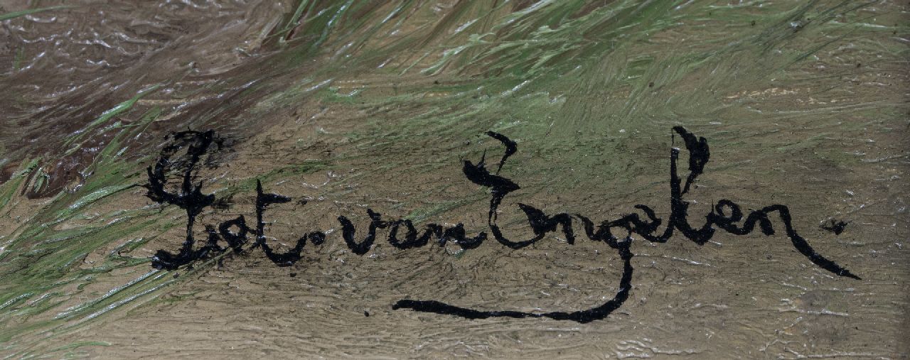 Piet van Engelen signatures A strange visitor