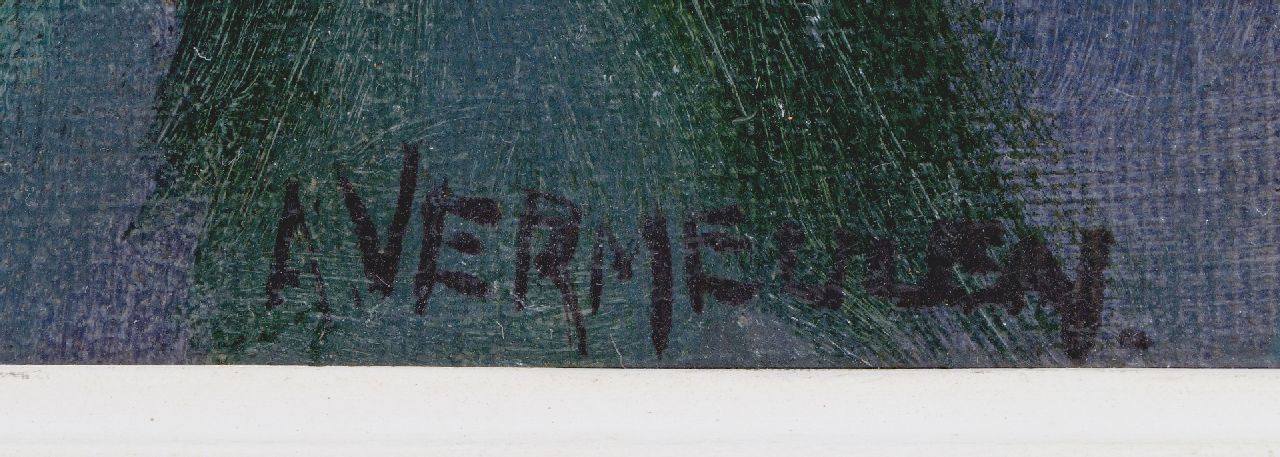 Adriaan Vermeulen signatures Waterlillies