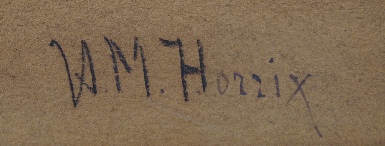 Hendrikus Matheus Horrix signatures Pierrot's dream