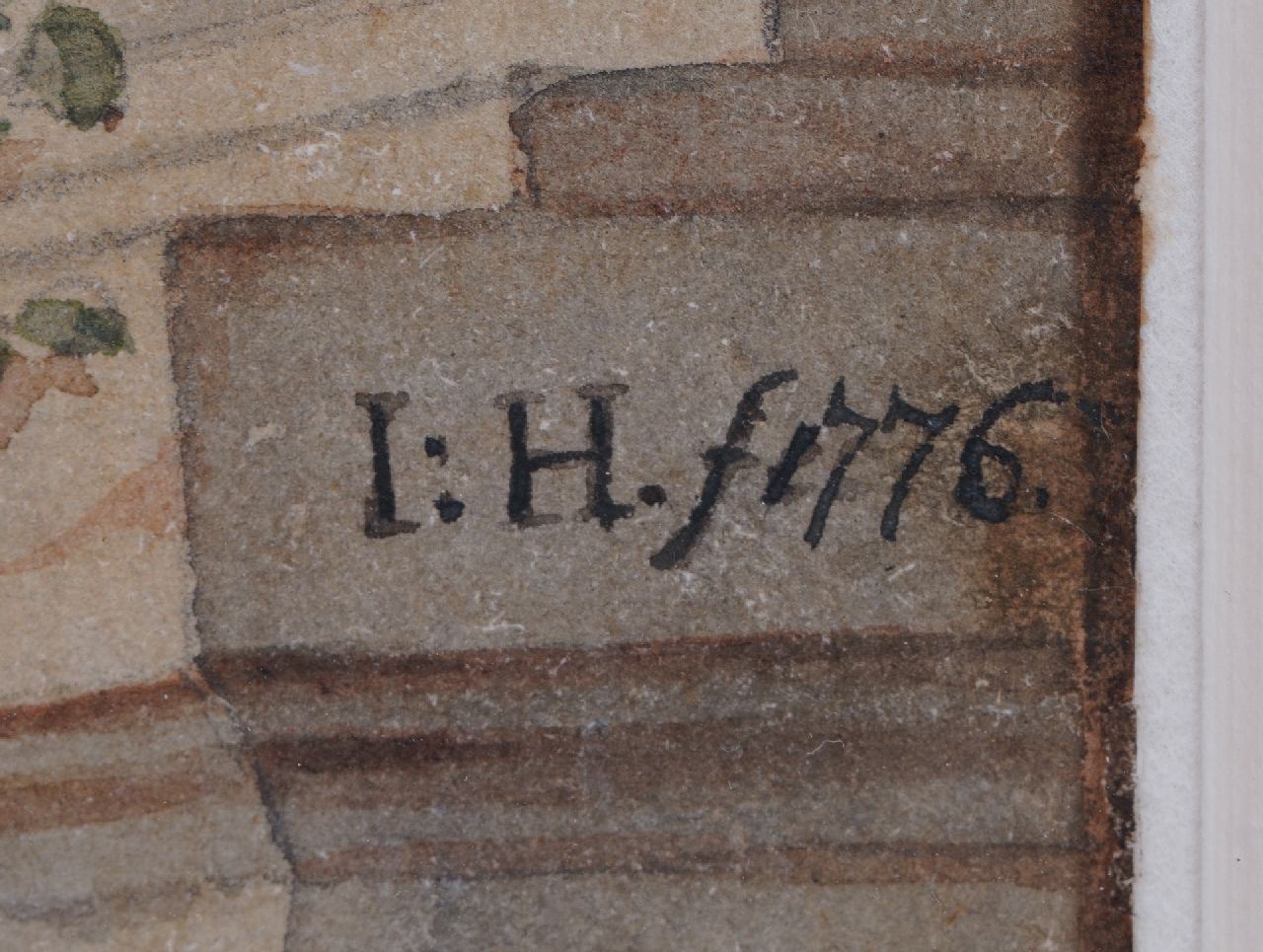 Jabez Heenck signatures A pochard and other birds in a landscape