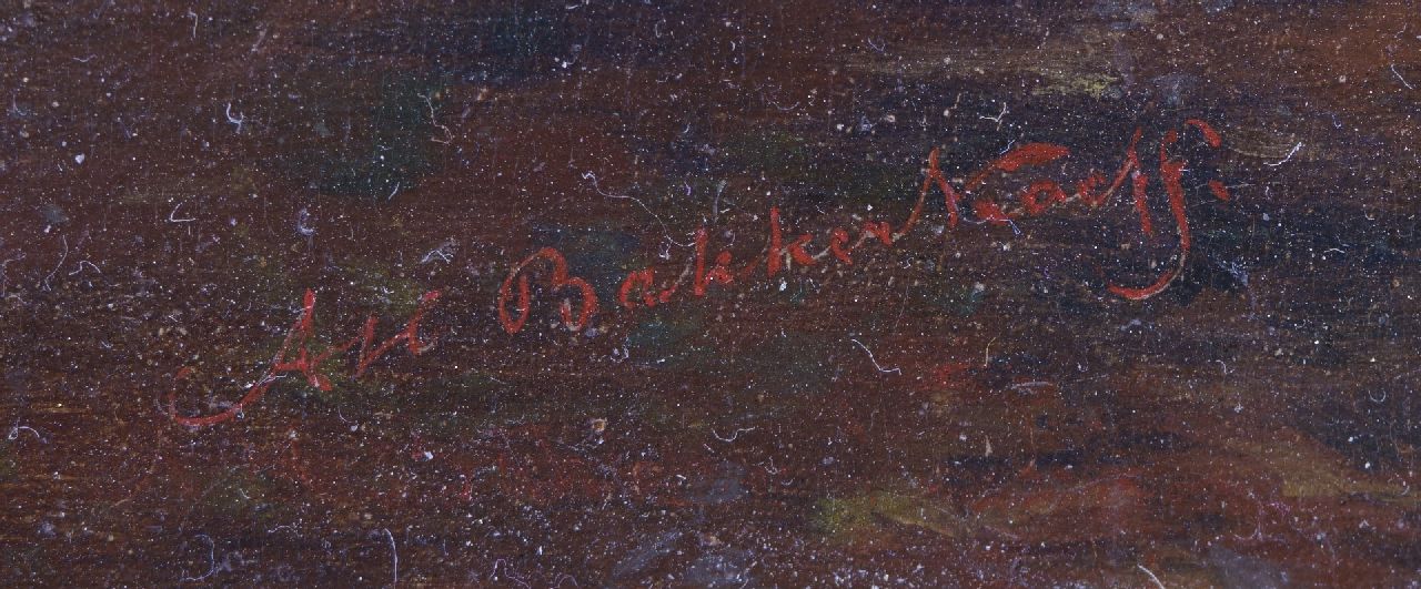 Alexander Hugo Bakker Korff signatures The reconvalescent