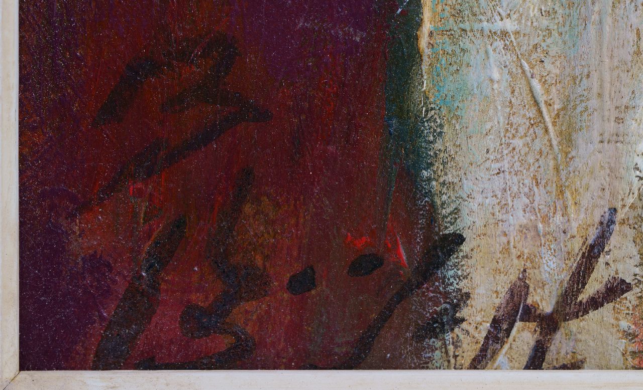 Bram Bogart signatures Seated nude