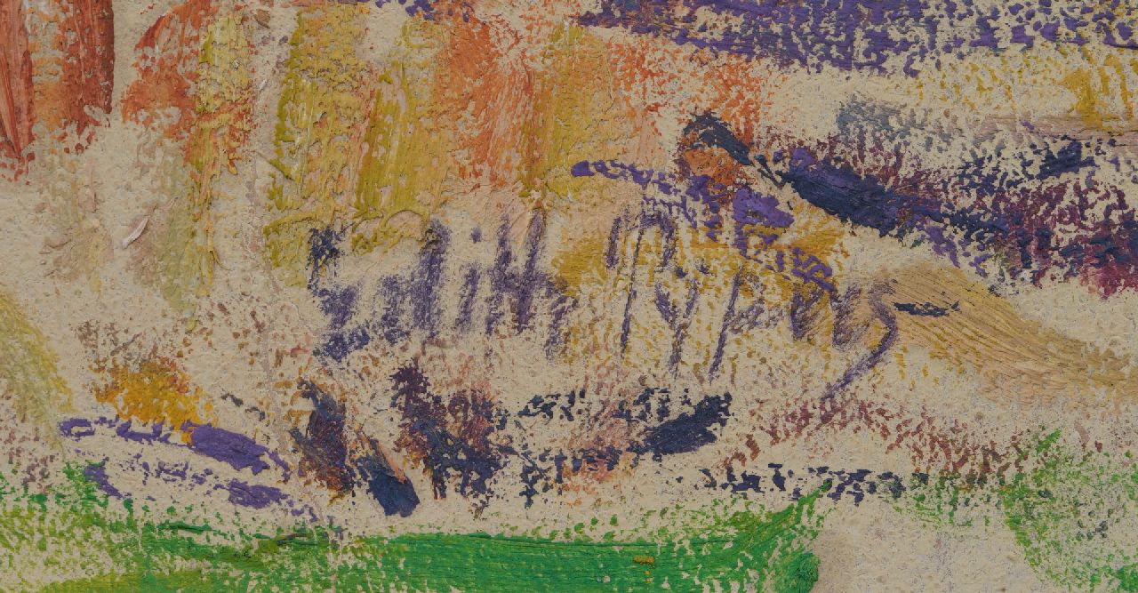 Edith Pijpers signatures Old tree in the garden