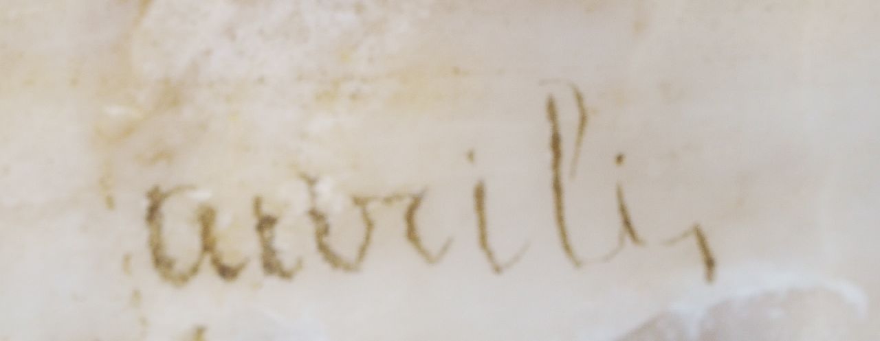 Richard Aurili signatures Portrait bust of a young woman