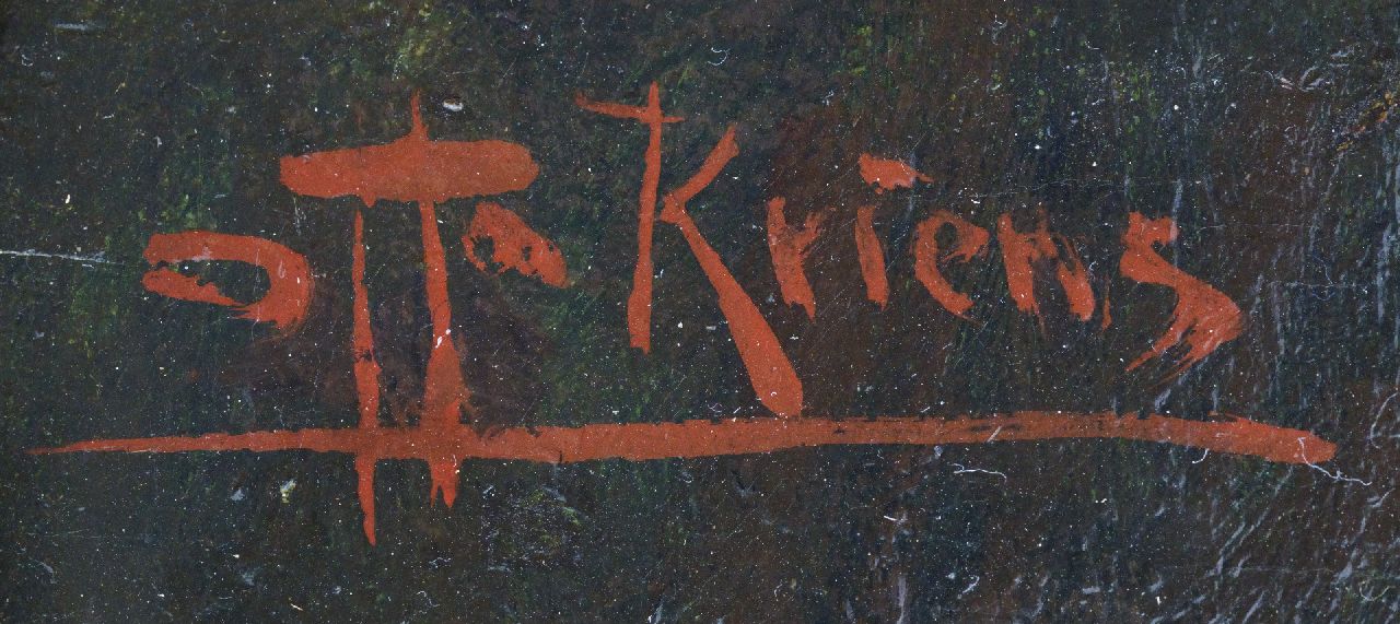 Otto Kriens signatures Girl's head