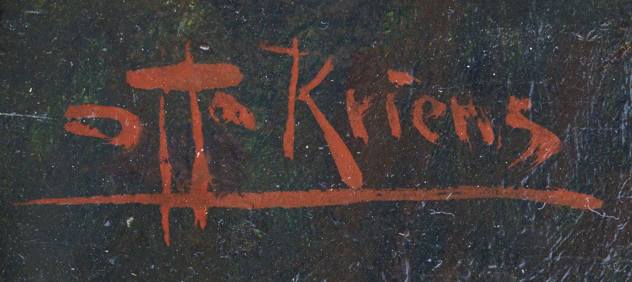 Otto Kriens signatures Girl's head