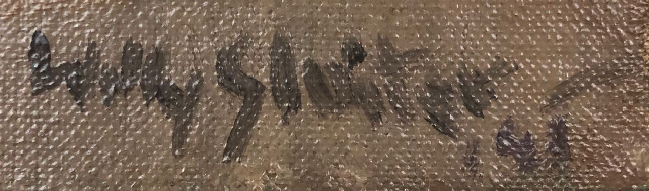 Willy Sluiter signatures Donkey ride on the beach