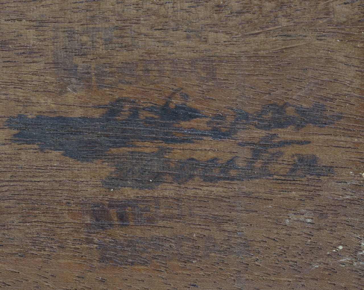 Hendrik Willem Mesdag signatures The studio of Sientje Mesdag-van Houten