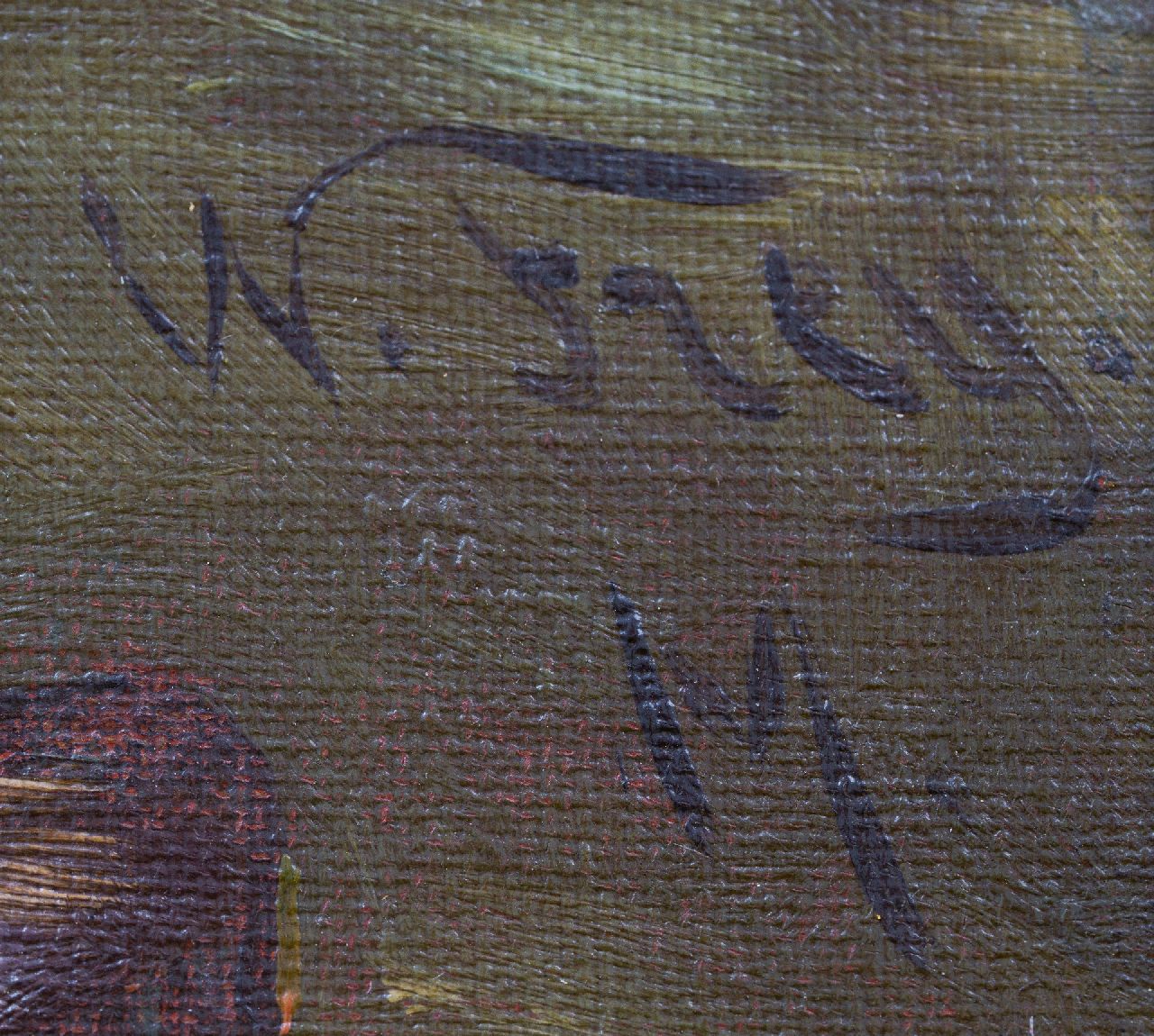 Wilhelm Frey signatures Tiger in Artis