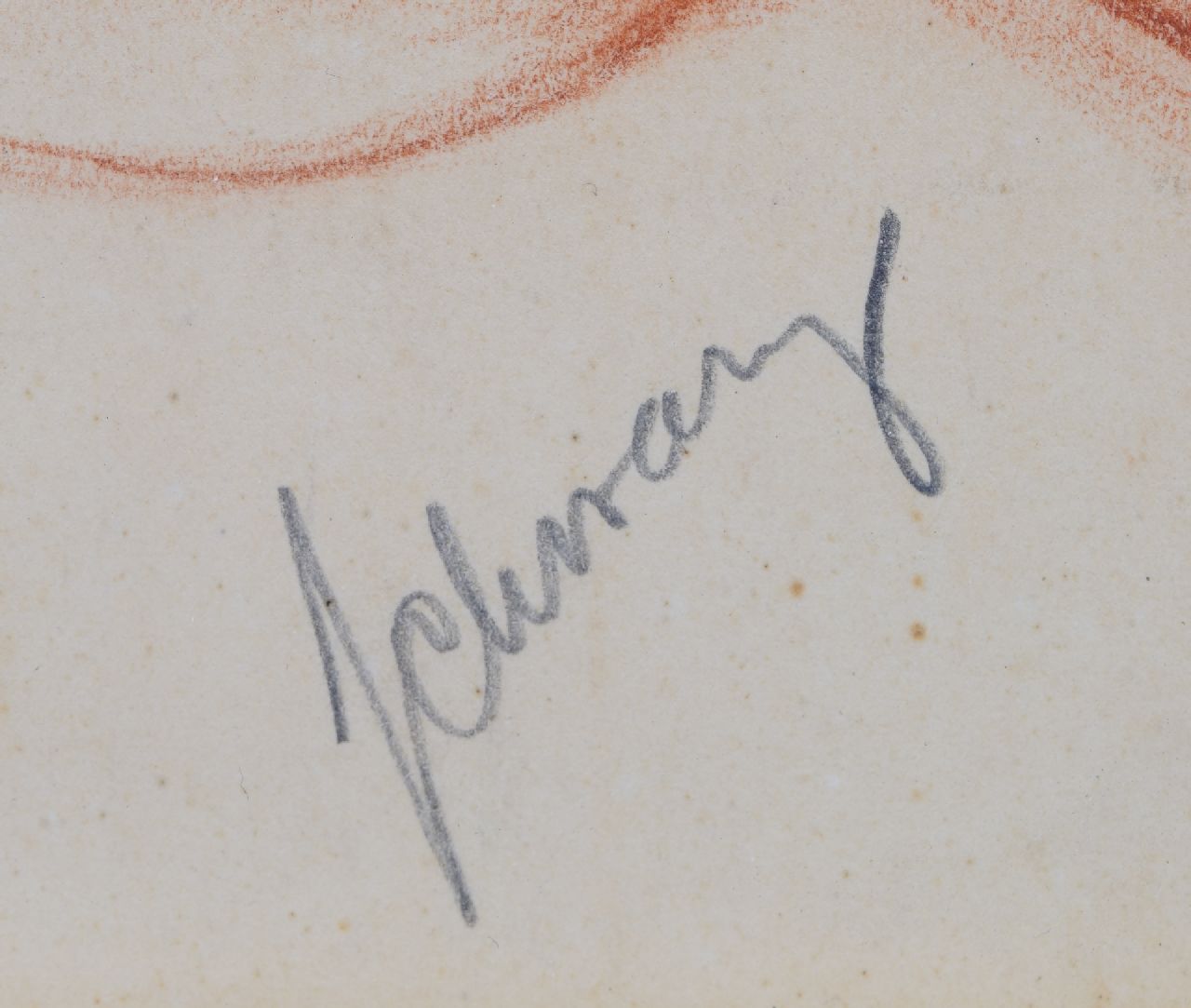 Mommie Schwarz signatures Reclining nude