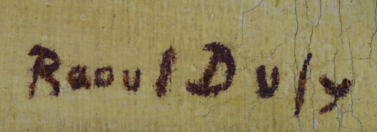 Raoul Dufy signatures Moisson de Langres (Harvest in Langres)