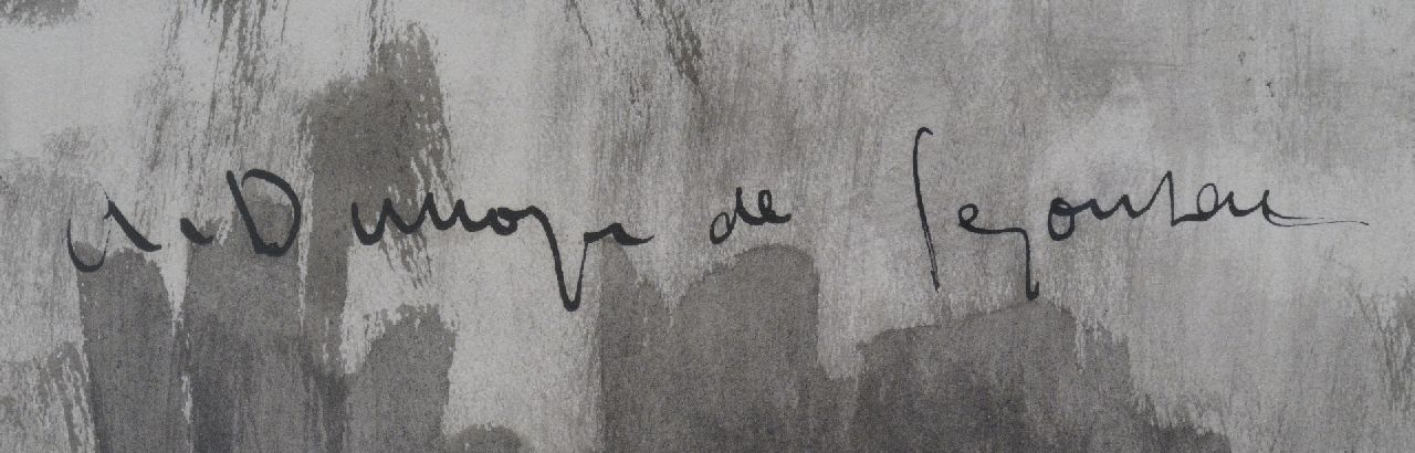 André Dunoyer de Segonzac signatures Jeune femme nue allongée (a study for Les Canotiers)