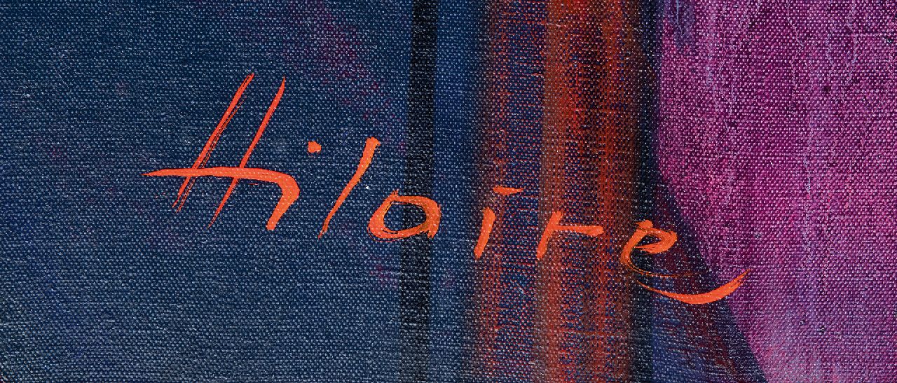 Camille Hilaire signatures Flying trapeze (Trapeze volant)