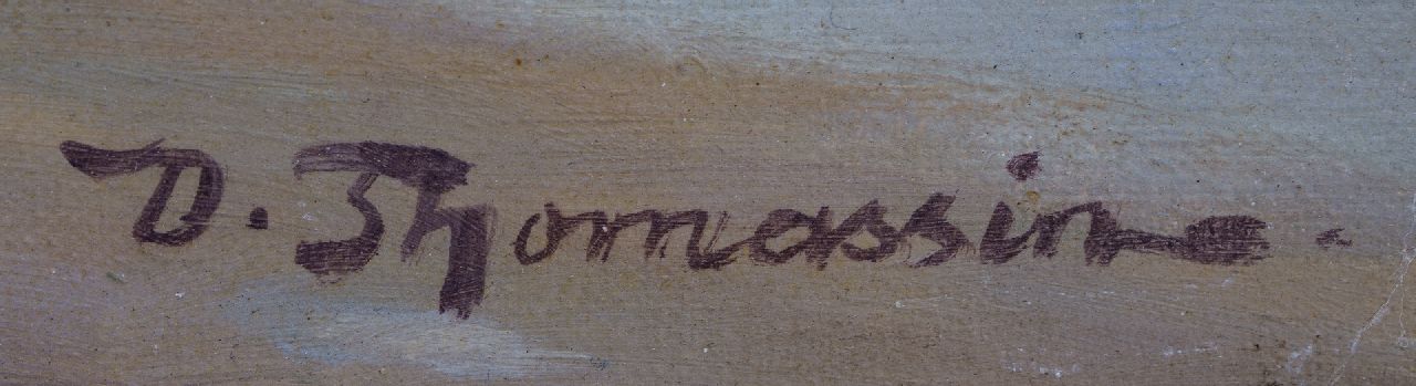 Désiré Thomassin signatures Selling fish on the beach