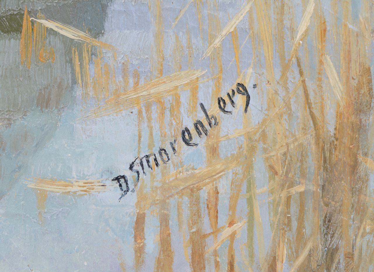 Dirk Smorenberg signatures Snowy lake at Loosdrecht