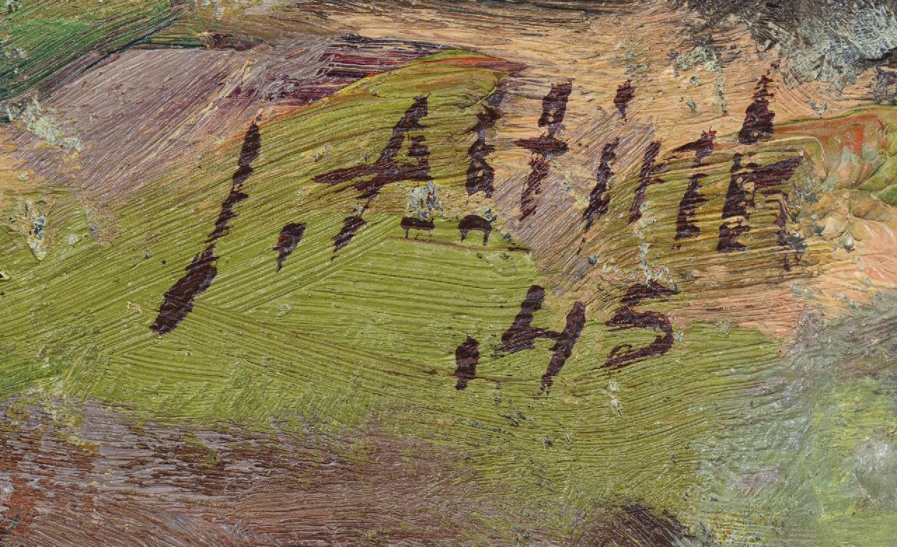 Jan Altink signatures A farm in Essen, Groningen