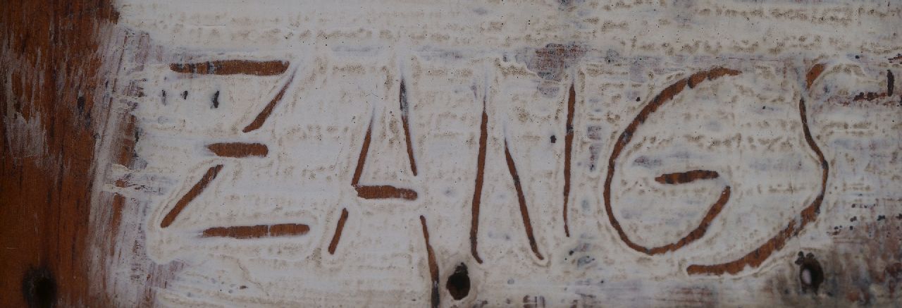 Herbert Zangs signatures Without title