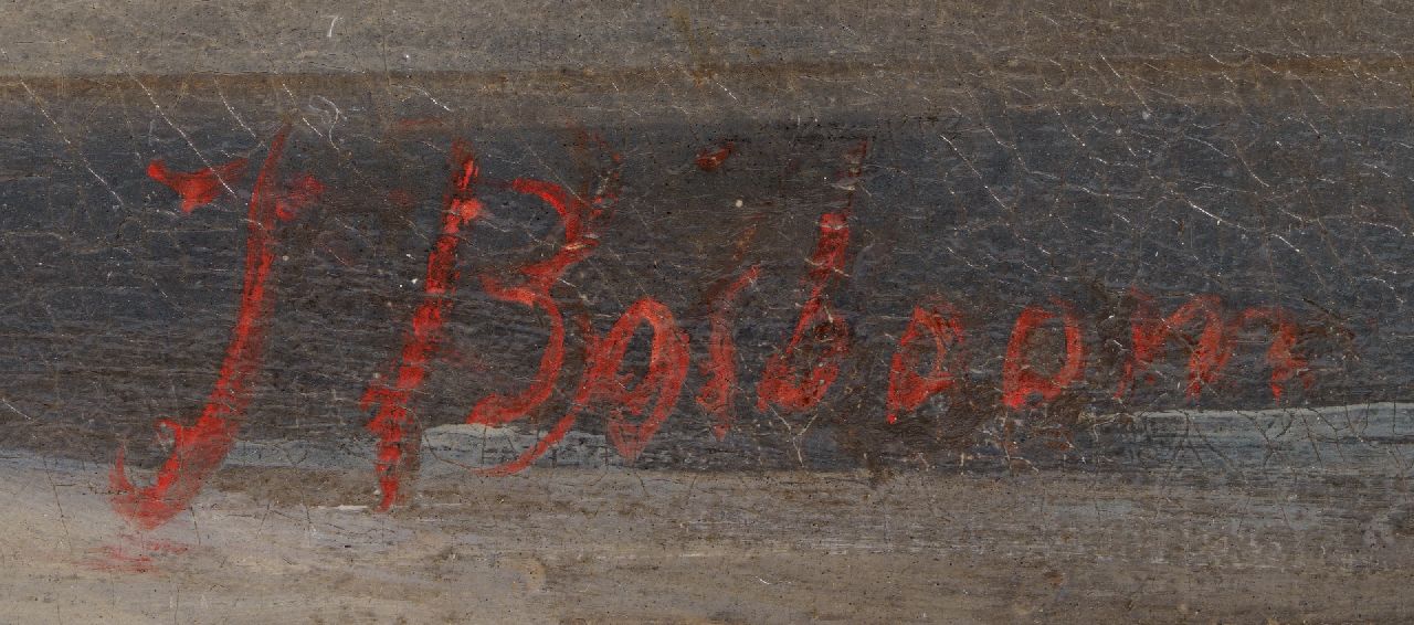Johannes Bosboom signatures Interior of the Onze Lieve Vrouwe church in Bruges