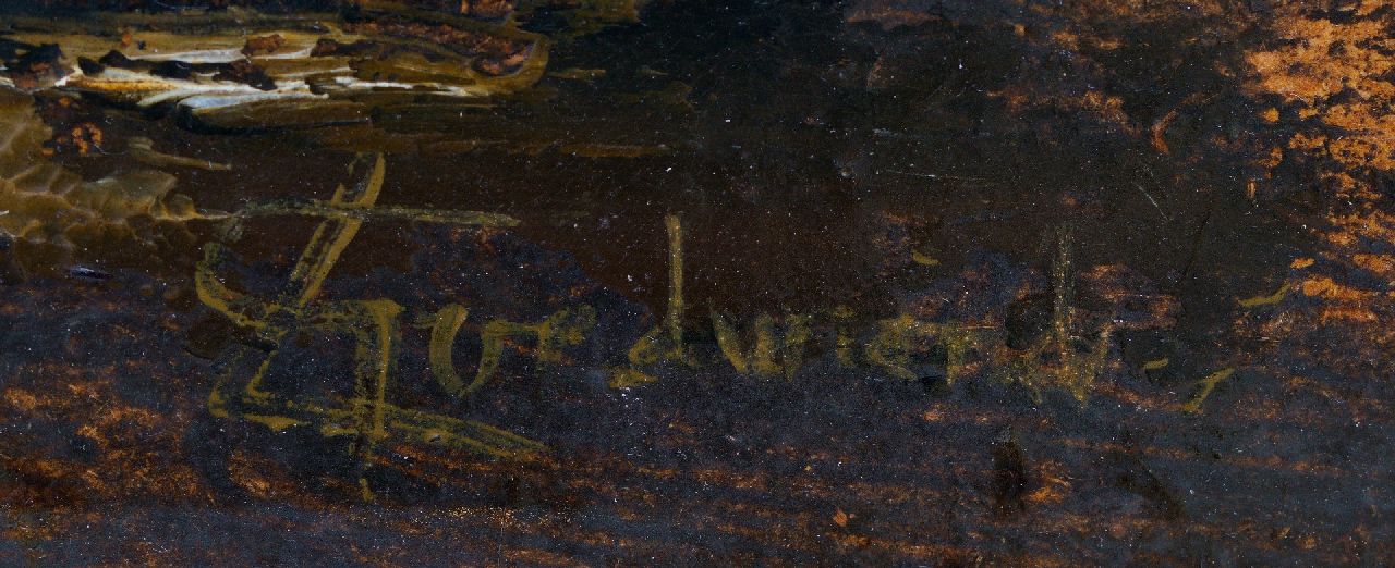 Theo Goedvriend signatures Still life of mushrooms