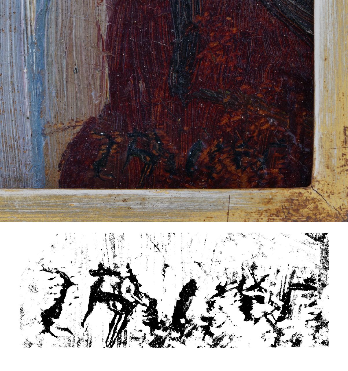 Duitse School (2e helft 19e eeuw) signatures Woman at a festively set table