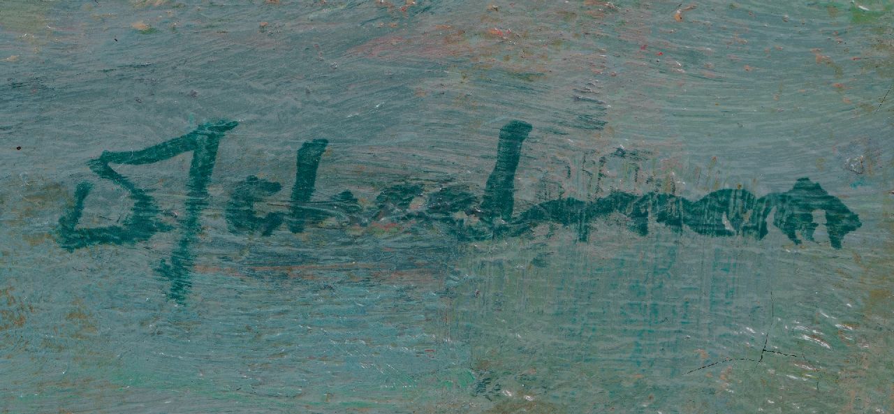 David Schulman signatures A view of the Amsterdam-Rijnkanaal