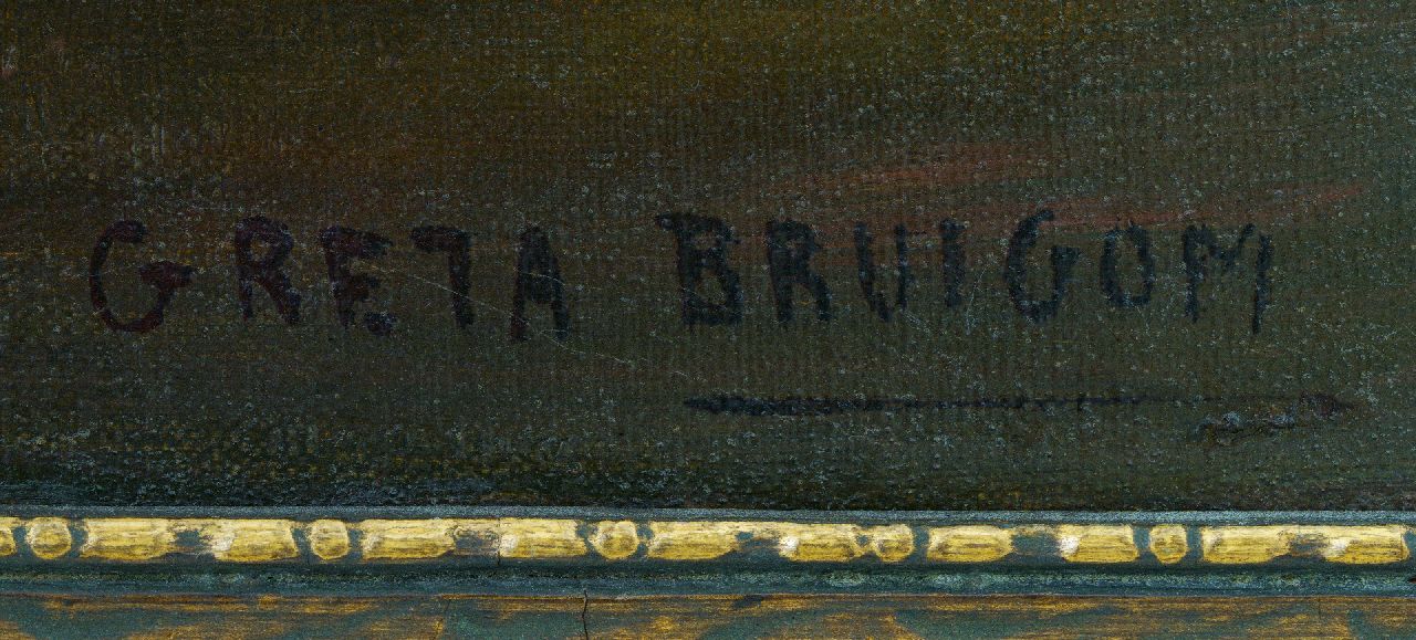 Greta Bruigom signatures Young Nile crocodile
