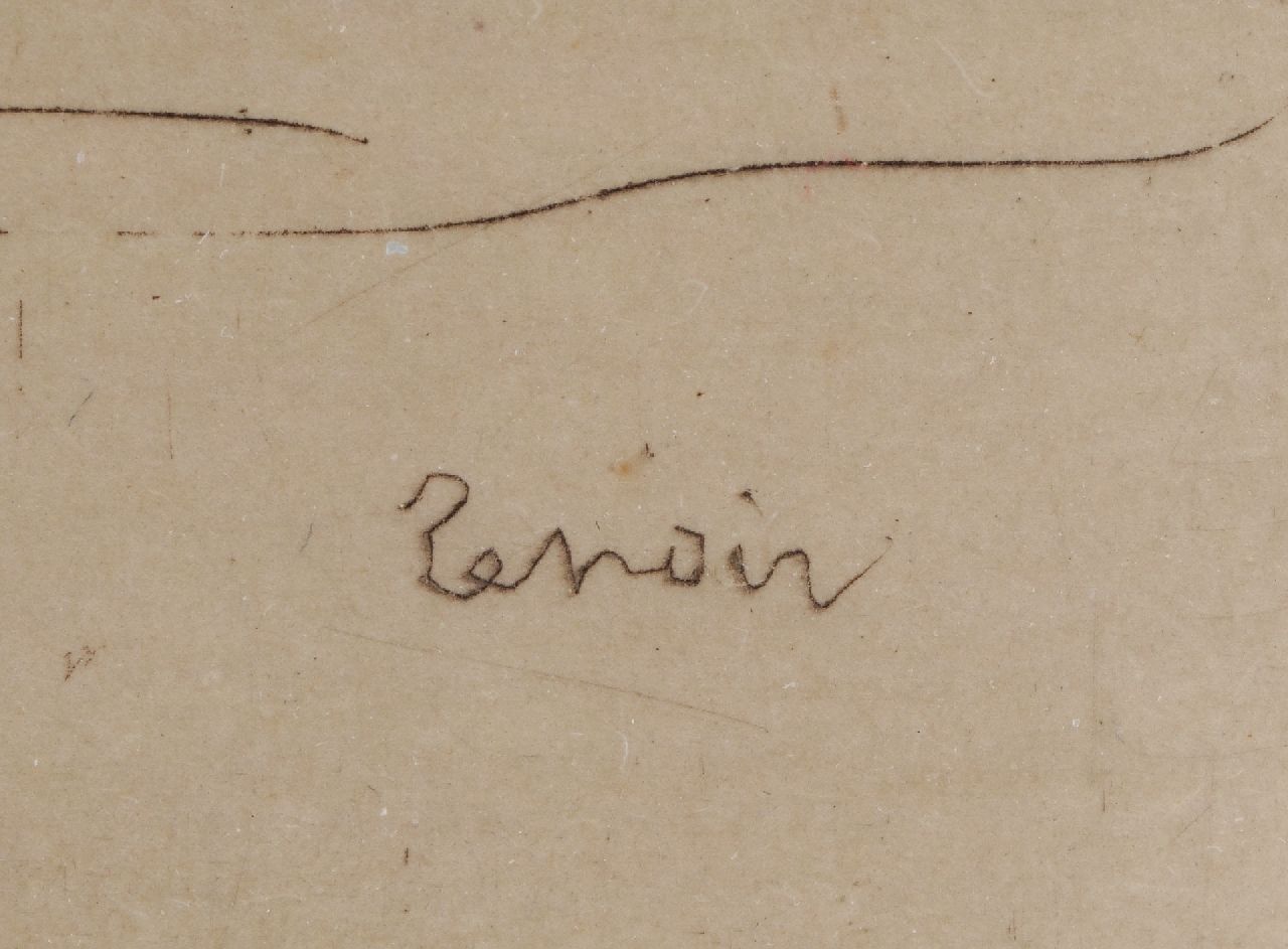 Auguste Renoir signatures Femme nue couchée